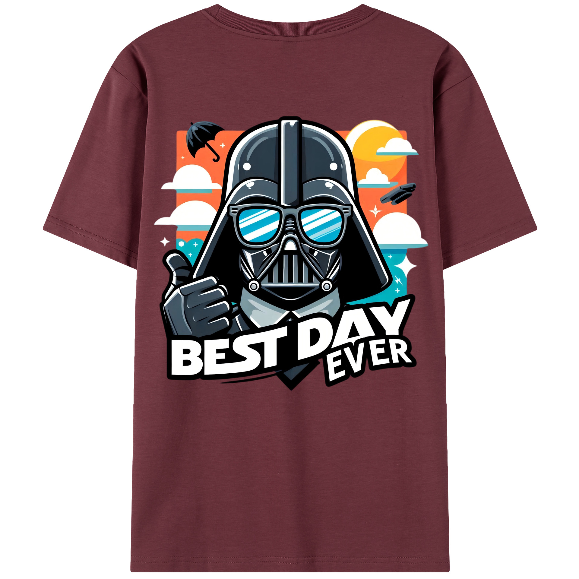 （画像用） スター・ウォーズ Star Wars 綿100％半袖Tシャツ（背面プリント）